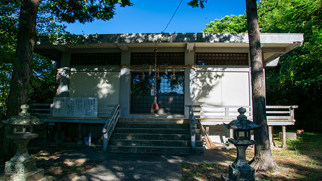 塩屋神社の社殿の写真