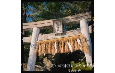 箱島神社の鳥居の写真