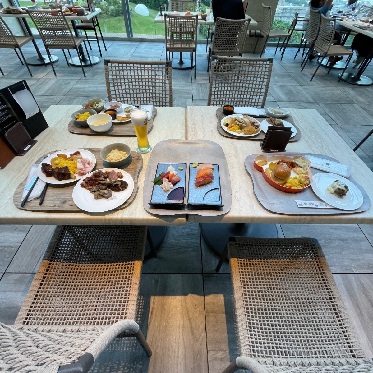 TERRACE & DINING SORAのテラス席